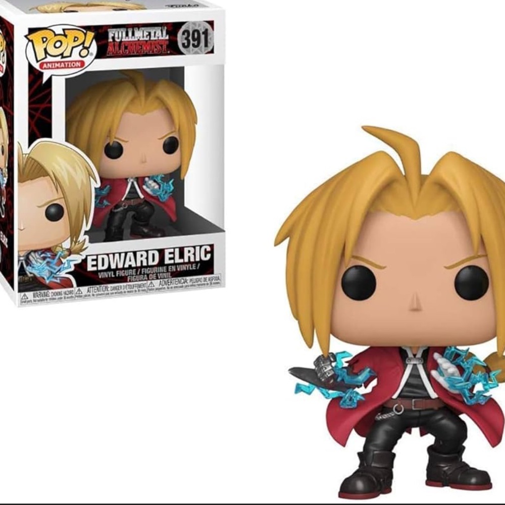 Funko Pop! Animation Fullmetal Alchemist Edward Elric Figure #391